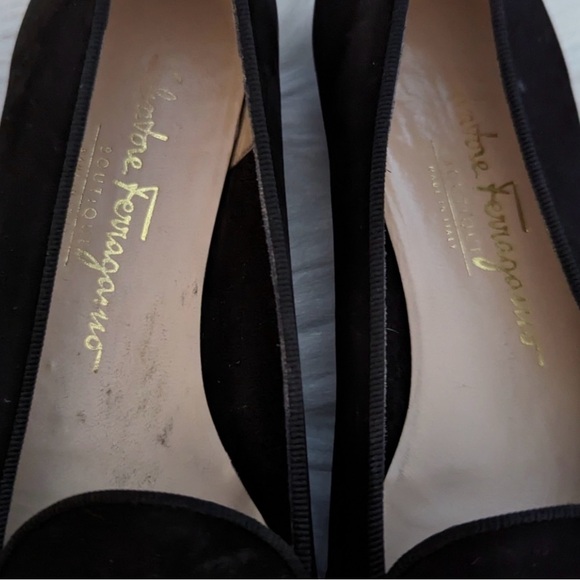 Salvatore Ferragamo Shoes for women size 8.5🖤💛narrow - Picture 3 of 6